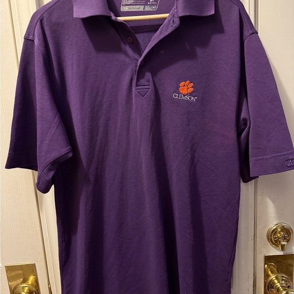 Clemson Short Sleeve Polo Shirt - Picture 2 of 7